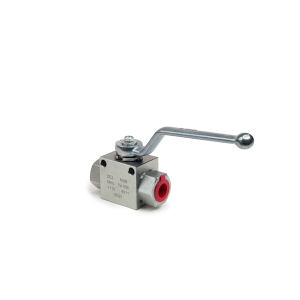 High Pressure Ball Valve 3/8 NPT Port Size, 7250 PSI